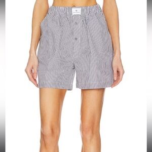 NWT Anine Bing Liam Boxer Shorts SZ L